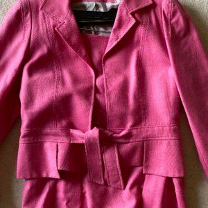 Up art skirt/jacket suit set
